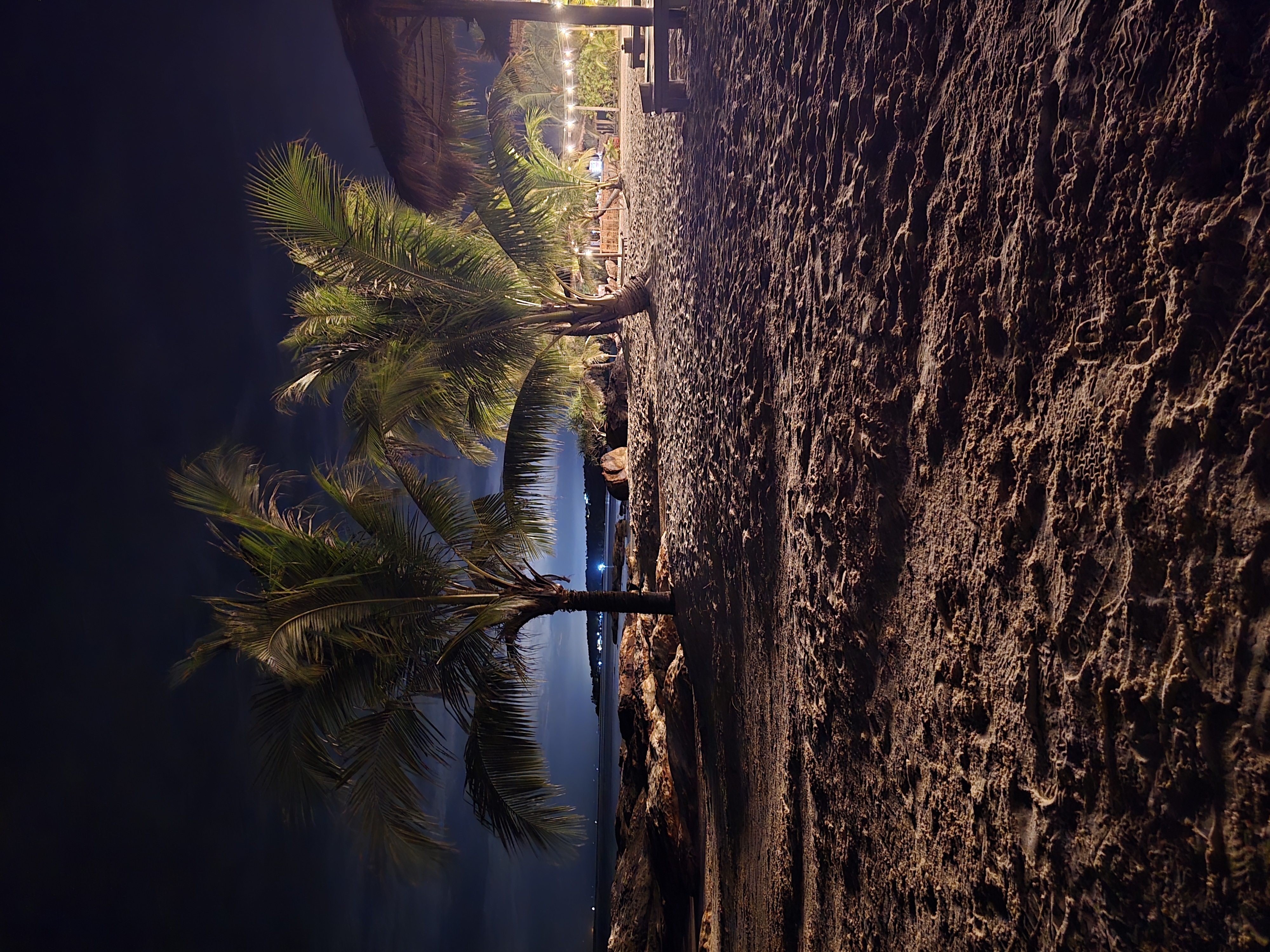 Tropical shoreline with clear sea on Koh Rong