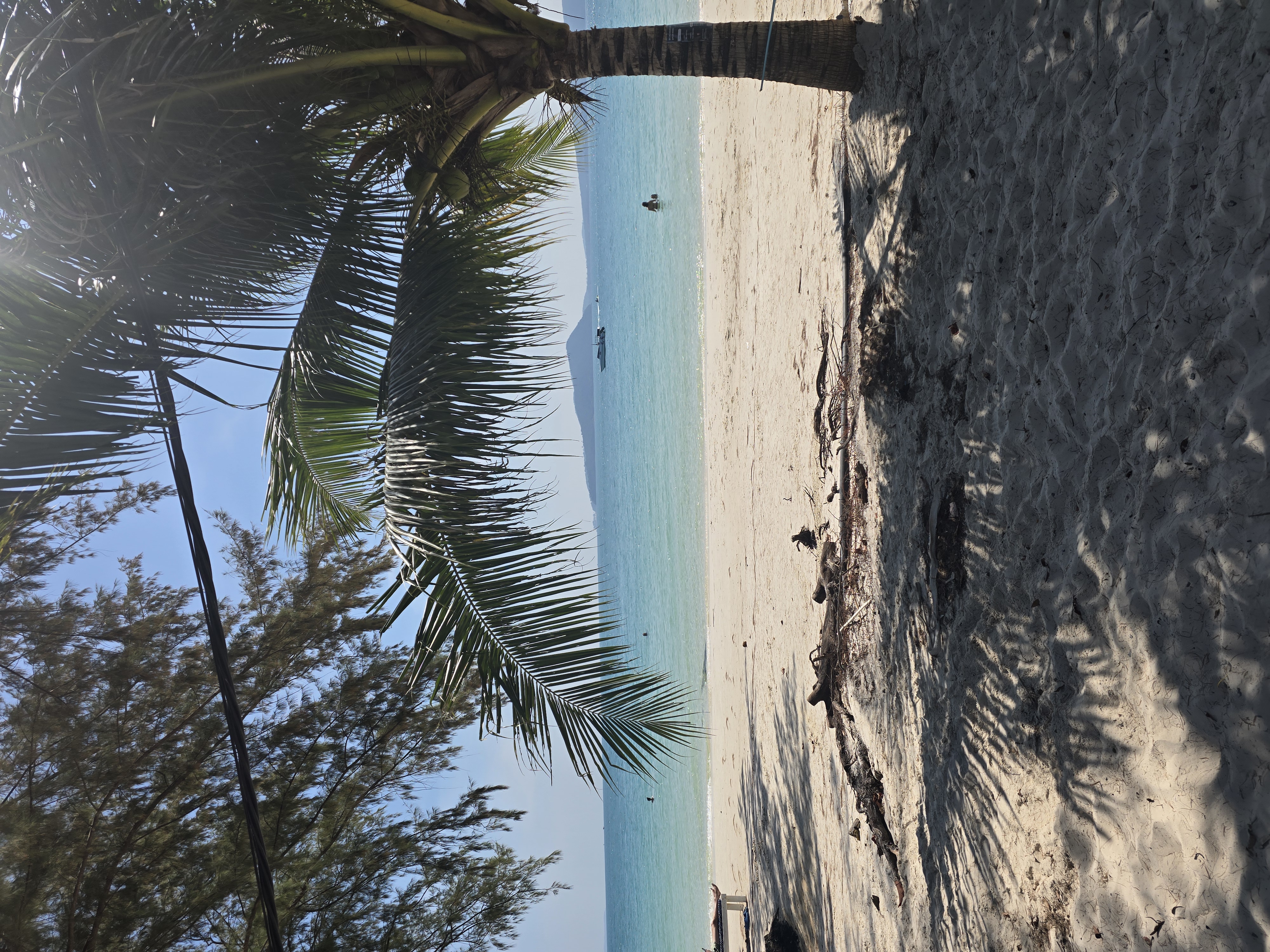 Wide scenic island beach view on Koh Rong
