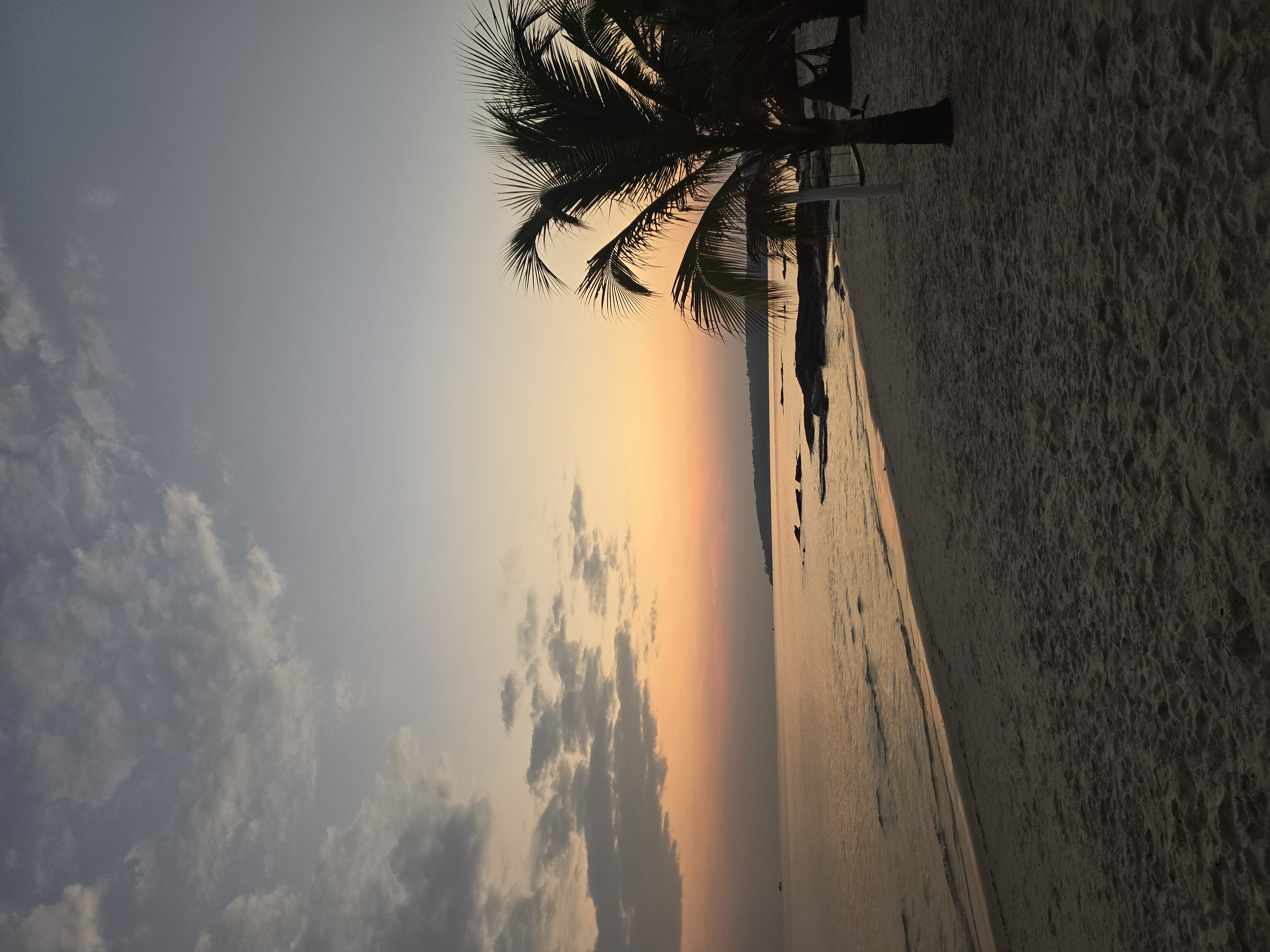 Late-afternoon tropical coastline on Koh Rong