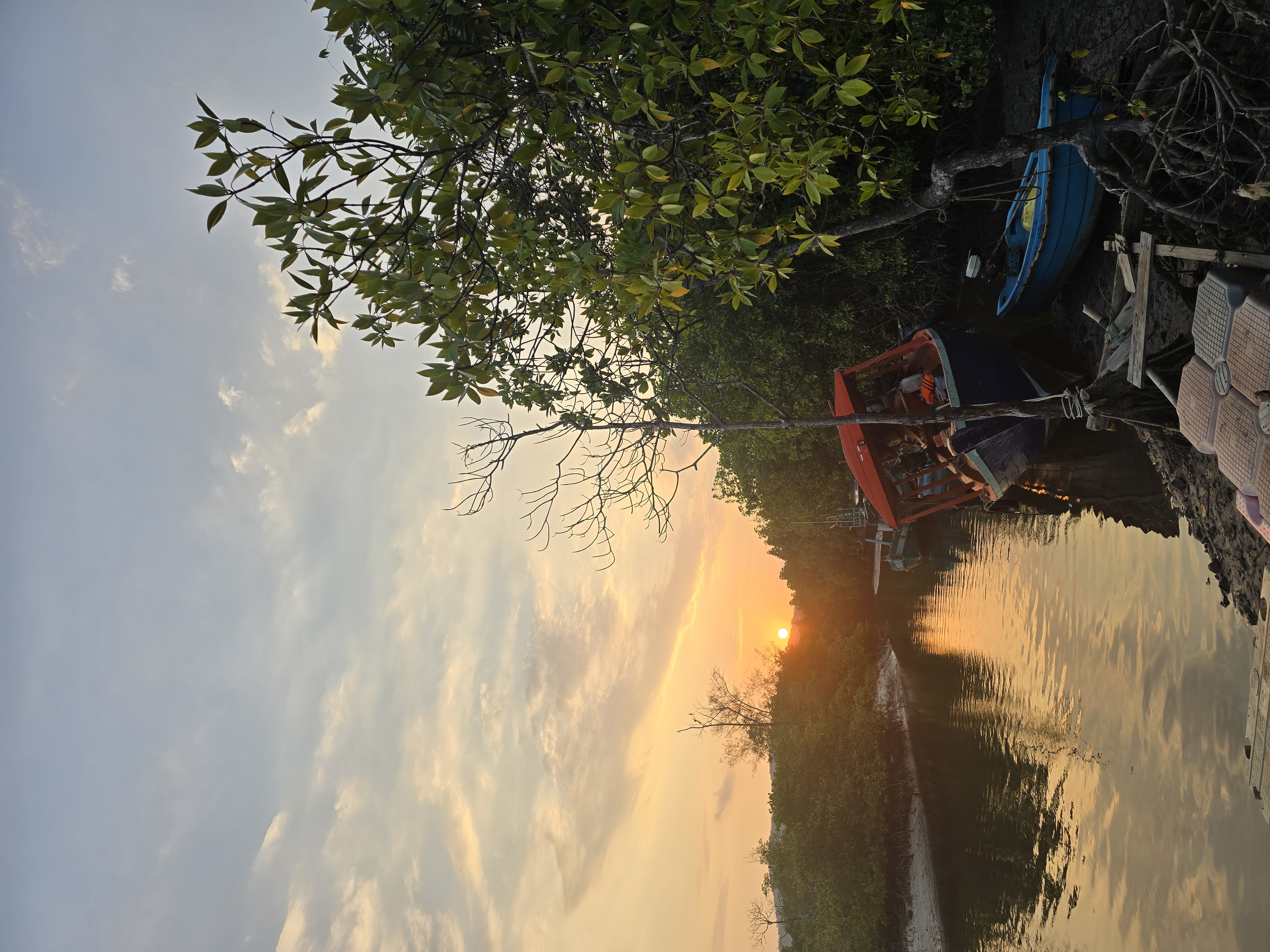 Simple quiet island scenery on Koh Rong